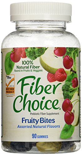 Product Cover Fiber Choice Fruity Bites Gummy, 180 Count