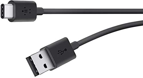 Product Cover Belkin F2CU032bt06-BLK USB-IF Certified 2.0 USB-A to USB-C (USB Type C) Charge Cable, 6 Feet / 1.8 Meters