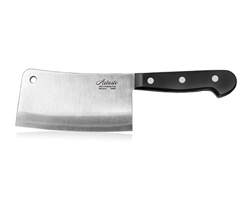 Product Cover Artaste 59083 Heavy Duty Cleaver with POM Handle and 6-Inch by 3-Inch