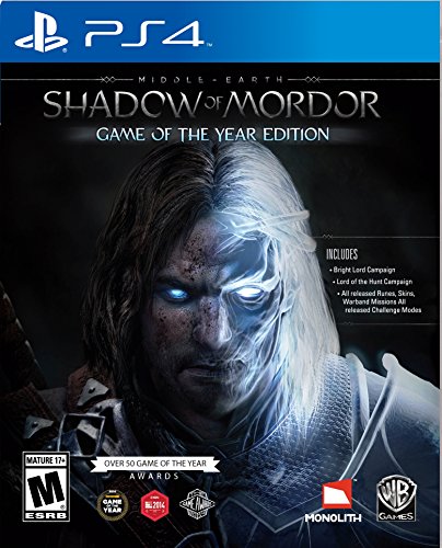 Product Cover Middle Earth: Shadow of Mordor Game of the Year - PlayStation 4