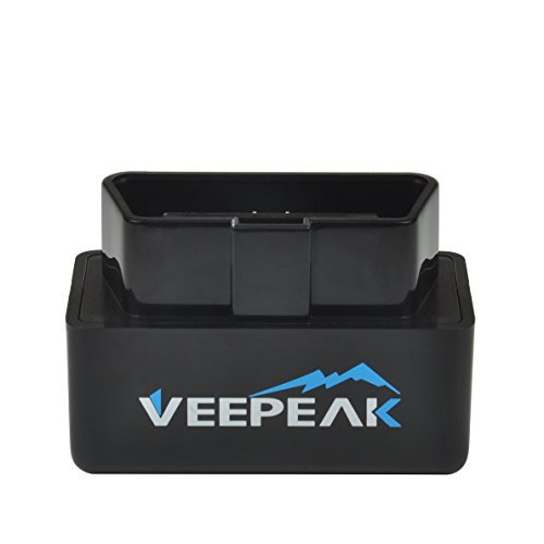 Product Cover Veepeak Mini WiFi OBD2 OBD II Scanner Scan Tool Adapter Check Engine Light Diagnostic Trouble Code Reader for iOS iPhone iPad and Android