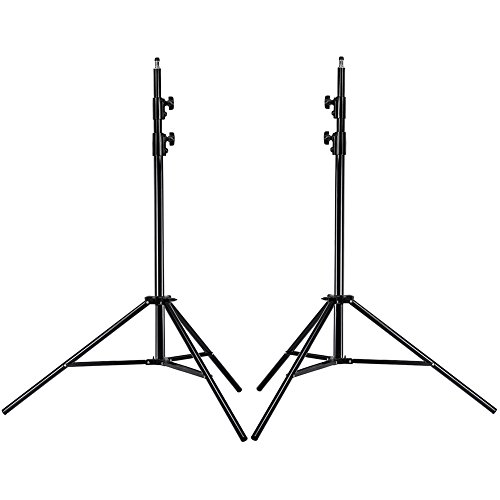 Product Cover Neewer PRO 9 Feet / 260cm Heavy Duty Aluminum Alloy Photography Photo Studio Light Stands Kit for Video, Portrait and Photography Lighting (2 Pieces)