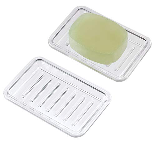 Product Cover iDesign Royal Rectangular Soap Saver, Bar Holder Tray for Bathroom Counter, Shower, Kitchen, 3.5