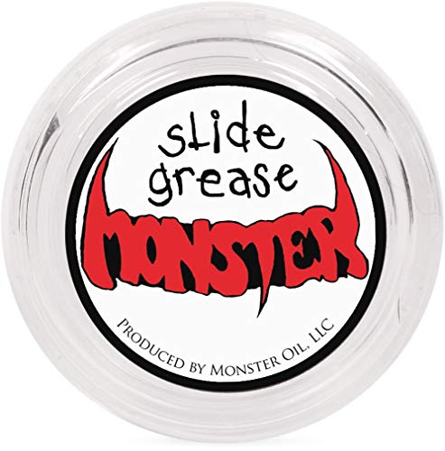 Product Cover Monster Oil Grease | Synthetic Tuning Slide Lube for Trumpet, Trombone, French Horn, Tuba, Euphonium and other Brass Instruments