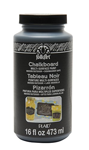 Product Cover FolkArt Multi-Surface Chalkboard Paint (16 Ounce), 2725 Black