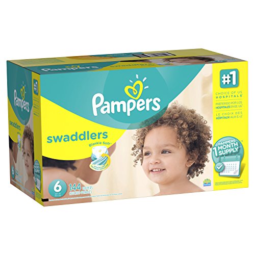 Product Cover Pampers Swaddlers Disposable Diapers Size 6, 144 Count