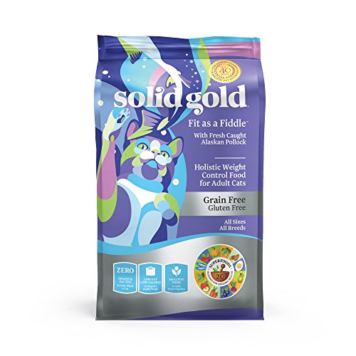 Product Cover Solid Gold Fit as a Fiddle Grain Free Dry Cat Food