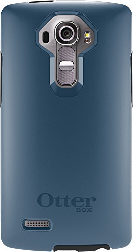 Product Cover OtterBox Symmetry Case for LG G4 - Retail Packaging - Dark Deep Water Blue/Slate Grey (Not Compatible with Leather LG G4)