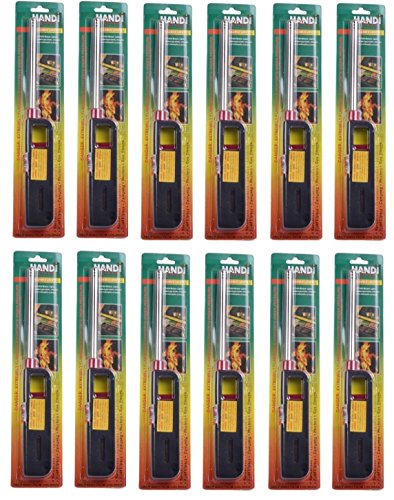 Product Cover 12pk BBQ Grill Lighter Refillable Butane Gas Candle Fireplace Kitchen Stove Long