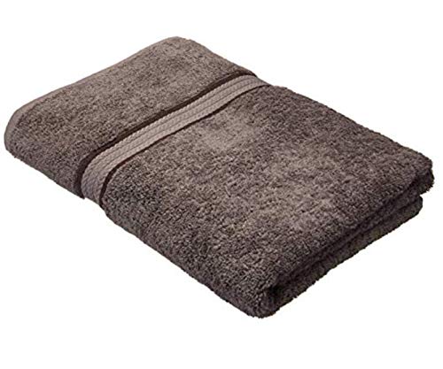 Product Cover Cotton Craft Ultra Soft 4 Pack Oversized Extra Large Bath Towels 30x54 Black weighs 22 Ounces - 100% Pure Ringspun Cotton - Luxurious Rayon trim - Ideal for everyday use - Easy care machine wash