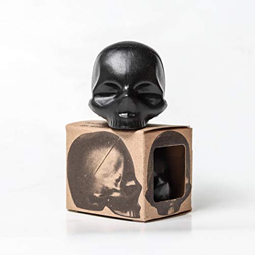 Product Cover Rebels Refinery Passion Fruit Skull Lip Balm for Shine-Free Moisturizing, Black