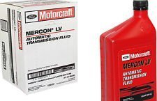 Product Cover Motorcraft MERCON LV Automatic Transmission Fluid (ATF) **12 Quart Case**