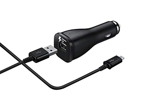 Product Cover Samsung Car Charger for All Micro USB Devices - Non-Retail Packaging - Black by Samsung