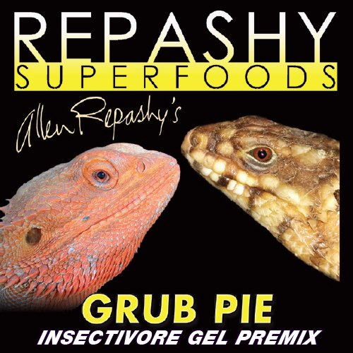 Product Cover Repashy Grub Pie Insectivore Diet Gel Premix (Reptile) 6 Oz JAR