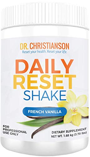 Product Cover Dr. Christianson Daily Reset Shake, Vanilla Pea Protein Powder (28 Servings, 3.7 Pounds)