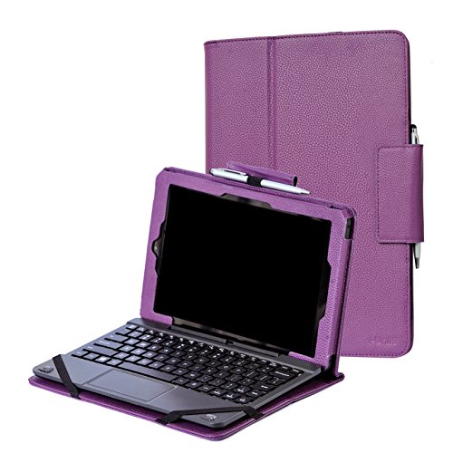 Product Cover i-unik CASE for RCA 10 Viking Pro 10.1 & Compatible RCA 10 Viking II Tablet PC [NOT FIT 2019 Model] - (Purple)