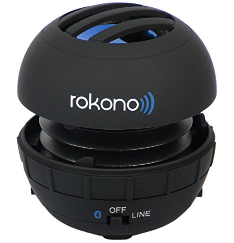 Product Cover Rokono BASS+ G10 Mini Bluetooth Speaker for iPhone, iPad, iPod, MP3 Player, Laptop - Black