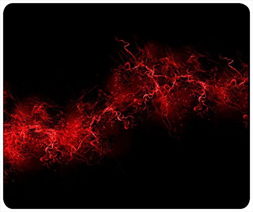 Product Cover Black Background Red Color Paint Explosion Burst Red Black Mouse Pad Rectangle 240x200x3mm At Colored Cases Store