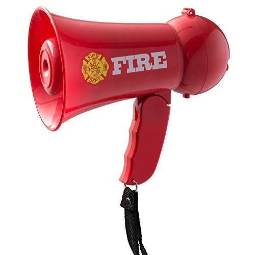 Product Cover Fire Fighters Megaphone with Siren and Handheld Mic Toy