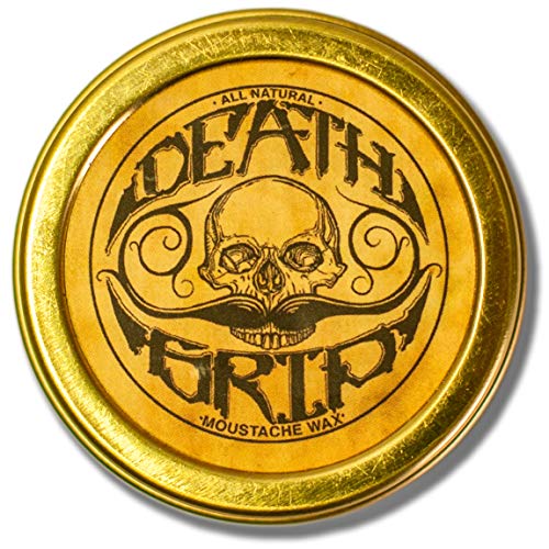 Product Cover Death Grip Moustache Wax, All-Natural, 1 oz.