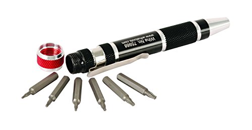 Product Cover Wiha 84705759852 75985 Torx Pen Handle Storage MicroBit Set, 7 Piece
