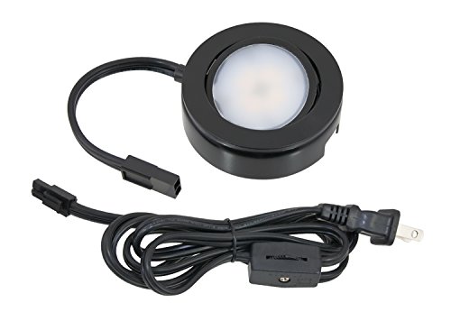 Product Cover American Lighting MVP-1-BK Dimmable LED MVP Single Puck Light Kit with 6