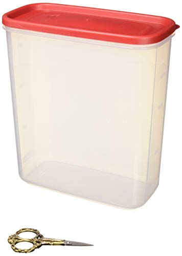 Product Cover Rubbermaid LEPUSEMTE469 711717429496 21-Cup Dry Food Container (Set of 2), 2 Pack Everyday, Clear