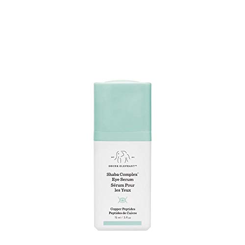 Product Cover Drunk Elephant Shaba Complex Eye Serum - Anti Aging Wrinkle Serum for Dark Circles (15 Milliliters/ .5 Ounce)