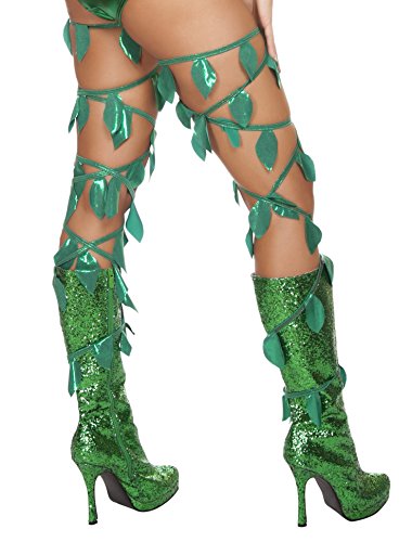 Product Cover Roma Costume Women's Green Leaf Thigh Wraps, Green, One Size
