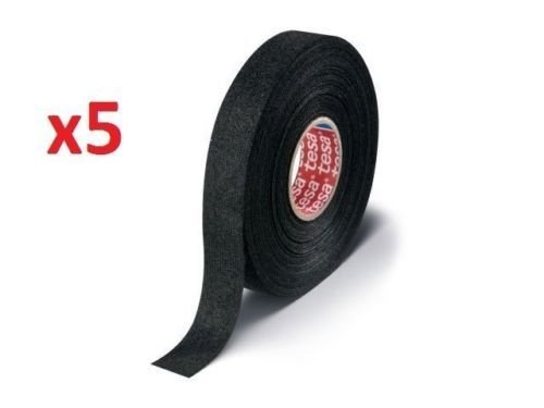 Product Cover Tesa 51608, 15m X 19mm Adhesive Wiring Loom Cloth Tape Original Isoband 5 Pcs Pack
