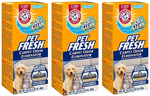Product Cover Arm & Hammer Pet Fresh Carpet Odor Eliminator Plus Oxi Clean Dirt Fighters (Pack of 3)