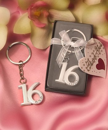 Product Cover Sweet 16 Key Ring Key Chain