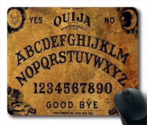 Product Cover Non-Slip Rubber Mousepad Ouija Board Mouse Pad Retro Ouija Board Mouse Pad 180mm x 220mm x 2mm