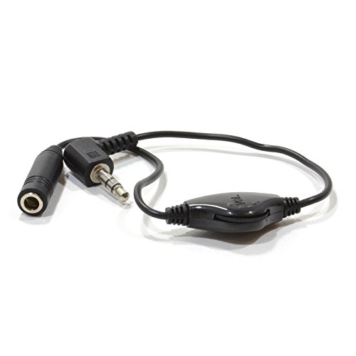 Product Cover kenable 3.5mm Headphone Volume Control for Stereo 3.5mm Jack Cables Adapter
