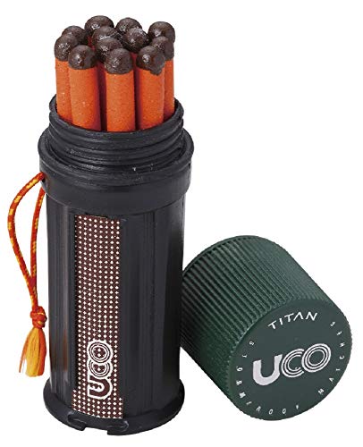 Product Cover UCO Titan Stormproof Match Kit with Waterproof Case, Replacement Strikers and 12 Matches