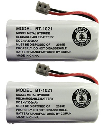 Product Cover New Genuine OEM Uniden BT-1021 BBTG0798001 Cordless Handset Rechargeable Battery (2-Pack)