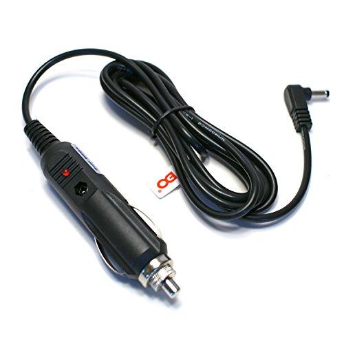 Product Cover EDO TechÂ 6-1/2' Long Dc Vehicle Adapter Car Charger Power Cord for Dbpower Portable DVD Player