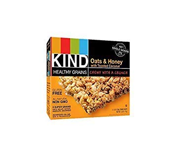 Product Cover KIND Healthy Grains Bars Healthy Grains Bars - Oats & Honey with Toasted Coconut - 1.2 oz - 5 ct - 3 pk
