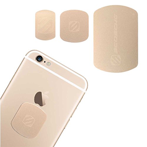 Product Cover SCOSCHE MAGRKGDI MagicMount Magnetic Mount Replacement Plate Kit for Mobile Devices, Gold