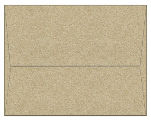 Product Cover Note Card Cafe A7 7.25 x 5.25 in Blank Brown Kraft Envelopes | 50 Pack | Sealable, Square Flap | Perfect for Invitations, Greeting Cards, Baby Showers, Weddings, Mailing, Crafts | Printable