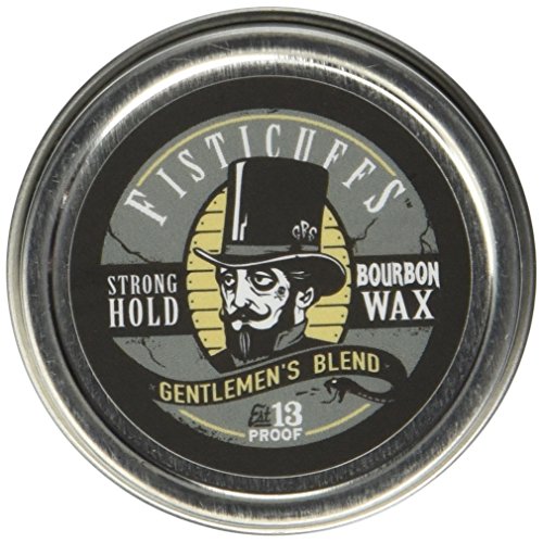 Product Cover Fisticuffs Strong Hold Mustache Wax Gentlemen's Blend 1 OZ. Tin