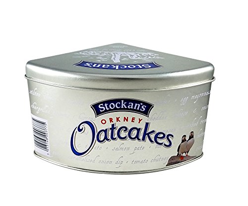 Product Cover Stockans OATCAKE GIFT TIN including 2 x 3.5oz (100g) packs of thin oatcakes