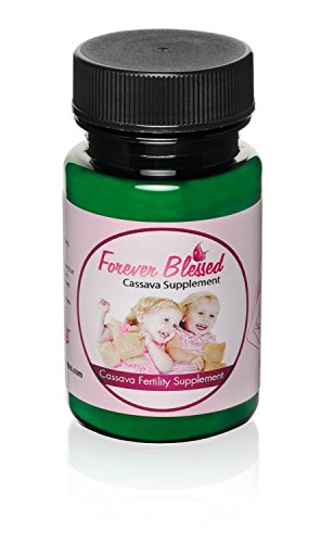 Product Cover 1 Month Supply Organic Cassava Root - Fertility Supplement for Twins - Certified Strongest Product on The Market (Vitamin for a.