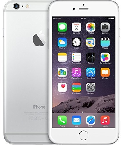 Product Cover Apple iPhone 6 Plus Silver 16GB Unlocked Smartphone (Renewed)