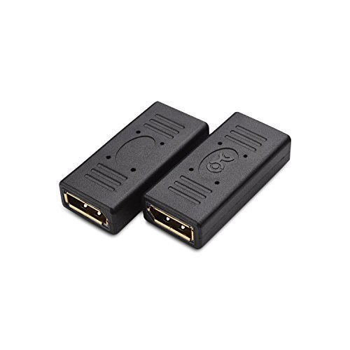 Product Cover Cable Matters (2-Pack) Gold Plated DisplayPort Female Coupler