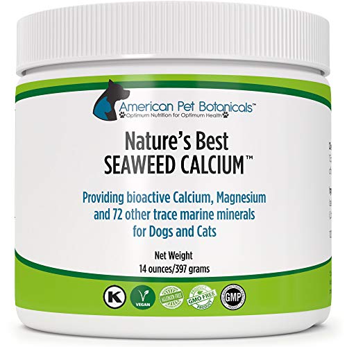 Product Cover Nature's Best Seaweed Calcium for Pets, Vet Recommended, Tested for Purity, 14 ounces