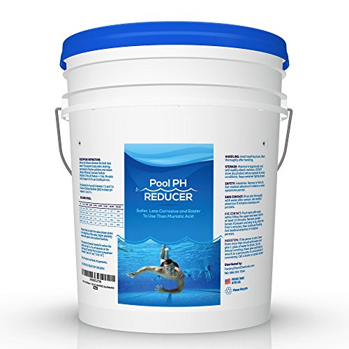 Product Cover Pool & Spa pH Reducer | pH Down | Sodium Bisulfate | Muriatic Acid Replacement - 25 lb Pail