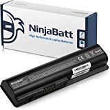 Product Cover NinjaBatt NinjaBatt Laptop Battery for HP Pavilion DV4-2145DX DV6-2150US DV6-2155DX - High Performance [6 Cells/4400mAh/48wh]