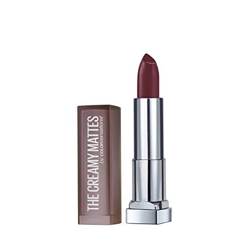 Product Cover Maybelline New York Color Sensational Red Lipstick Matte Lipstick, Burgundy Blush, 0.15 oz