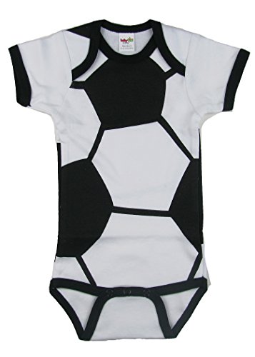 Product Cover Babyball Clothing Unisex Baby Soccer Short Sleeve Creeper Newborn - 0-3 Months